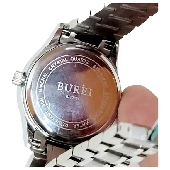 Womens Burei B-3008L Wrist WatchWith Date Indicator - Picture 6 of 6